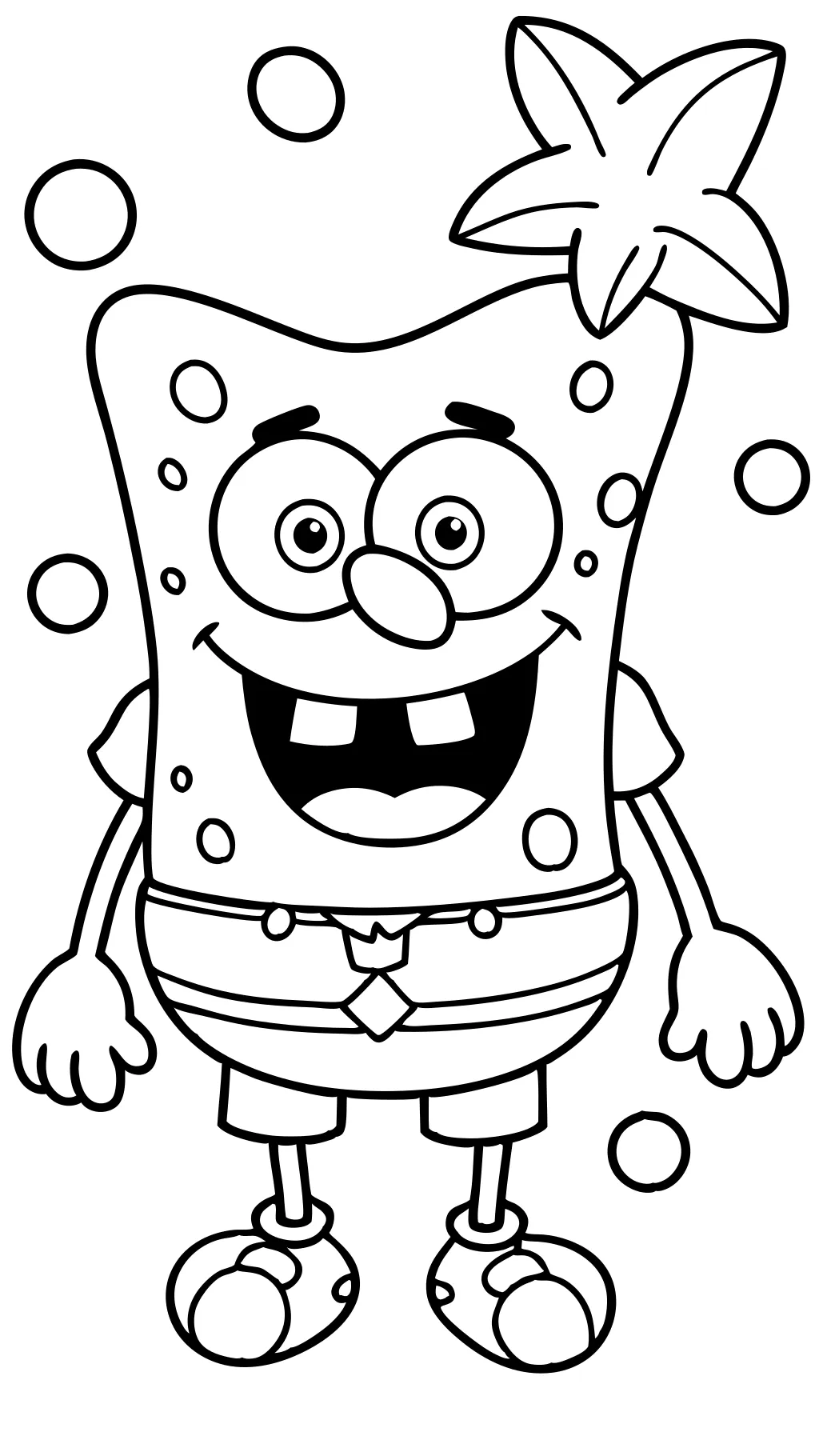 spongebob squarepants coloring pages